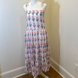 Oliphant tie strap midi dress